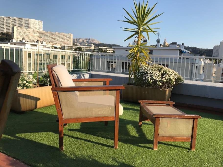Apt Proche Des Calanques Marsilia Exterior foto