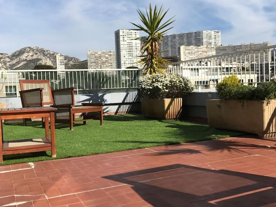 Apt Proche Des Calanques Marsilia Exterior foto