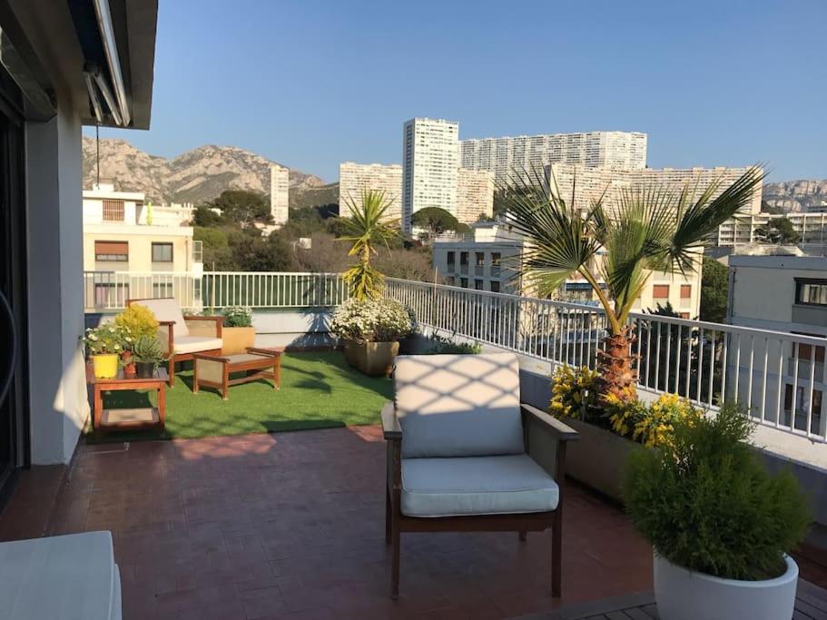 Apt Proche Des Calanques Marsilia Exterior foto