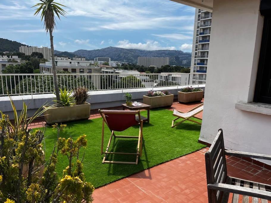 Apt Proche Des Calanques Marsilia Exterior foto